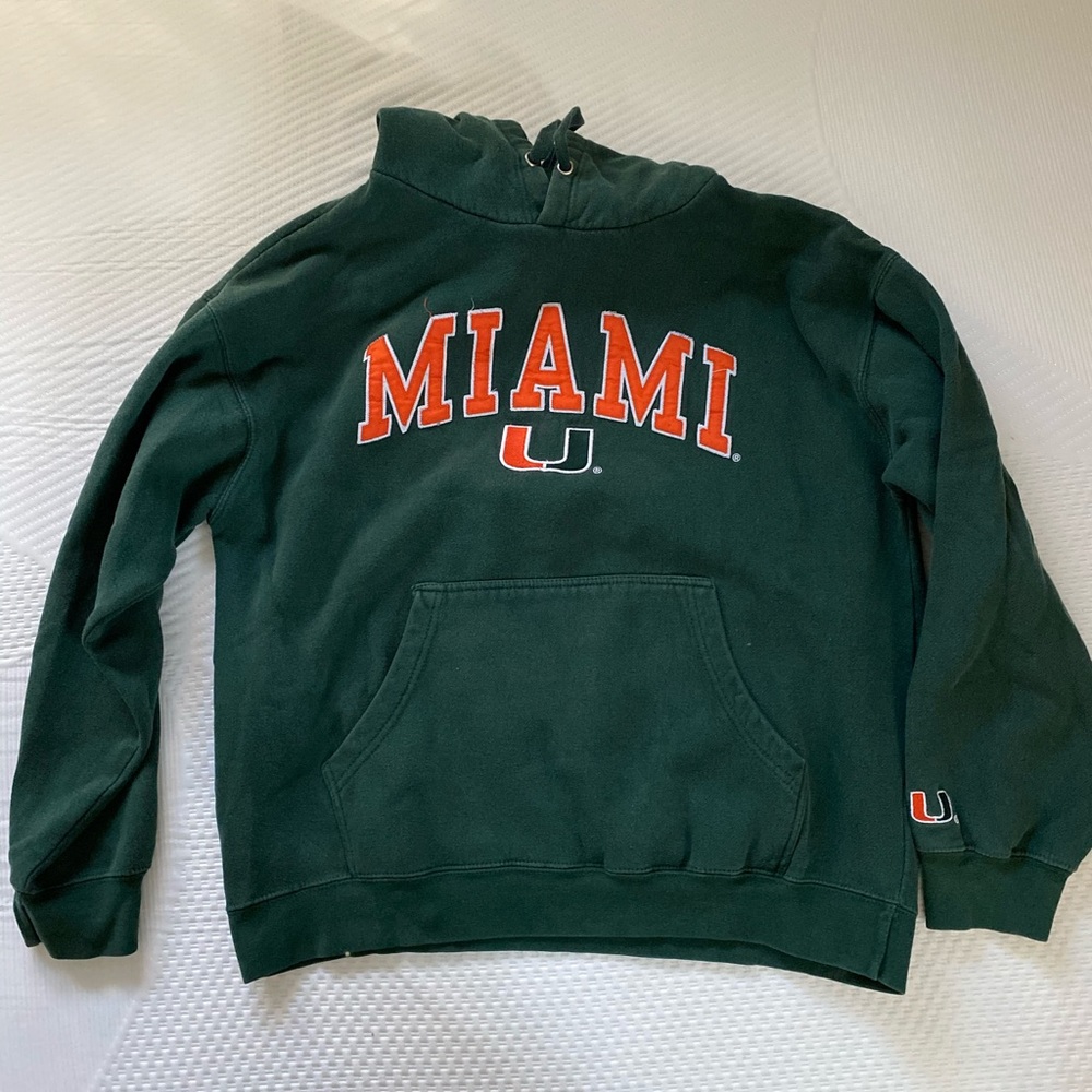 Vintage University of Miami hoodie